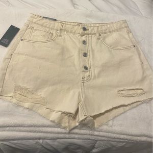 Wild fable highest rise cutoff shorts